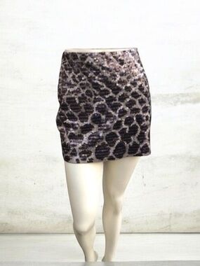 Sequined mini skirt by Express